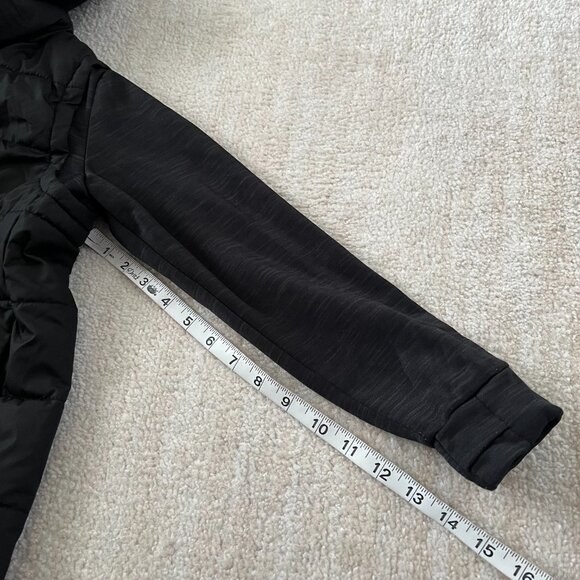 Old Navy Boys Active Black Hooded Puffer Vest Jacket Coat M / 8Y - Picture 7 of 10